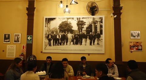 El Queirolo y el jirón Quilca en los tiempos de la dictadura de Fujimori
