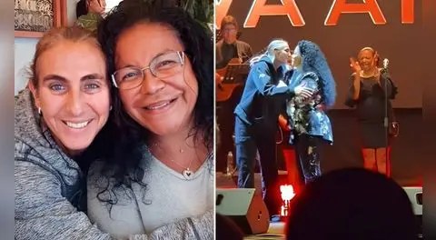 Eva Ayllón sorprende al presentar a Natalia Málaga en su concierto y hacerle especial dedicatoria: "Mi suerte ha cambiado a tu lado"