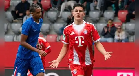 Felipe Chávez anotó gol olímpico con Bayern Múnich ante Chelsea por la UEFA Youth League: el peruano marcó doblete