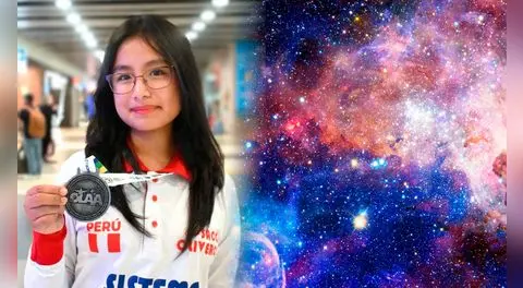 Peruana de 15 años gana medalla en Olimpiada de Astronomía y sueña con estudiar aeroespacial en EE. UU.: “(Quiero) ayudar al Perú en la carrera espacial”