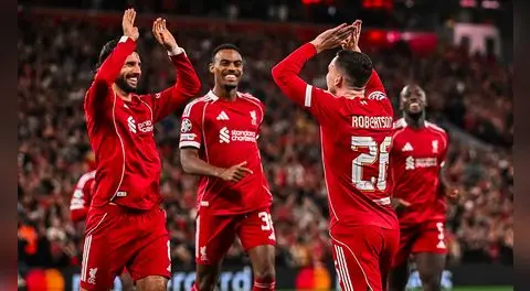 Liverpool lo ganó al último minuto: venció 3-2 al Atlético Madrid por la fecha 1 de la Champions League 2025-2026