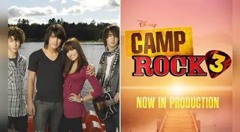 'Camp Rock 3' con los Jonas Brothers: reparto oficial, sinopsis y todo lo que se sabe de la película de Disney