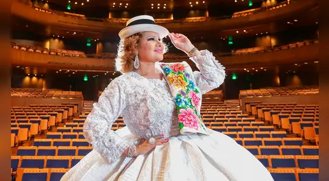 Amanda Portales celebra 60 años de trayectoria con show histórico en el Gran Teatro Nacional