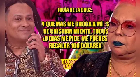 Lucía de la Cruz se pronuncia tras ser acusada por su hijo de apropiarse de S/8.000: "No entiendo por qué habla tanta estup..."