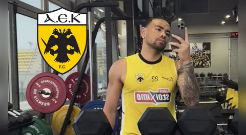 Alexander Callens vuelve a entrenar con el AEK de Grecia tras meses fuera por un problema en el corazón