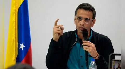 Venezuela: líder opositor Henrique Capriles en contra de una eventual intervención de EE.UU.