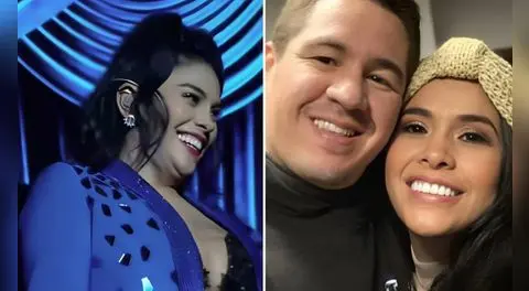 Maricarmen Marín sorprende al dedicar por primera vez tierno mensaje a su pareja frente al público: "Amor de mi vida"