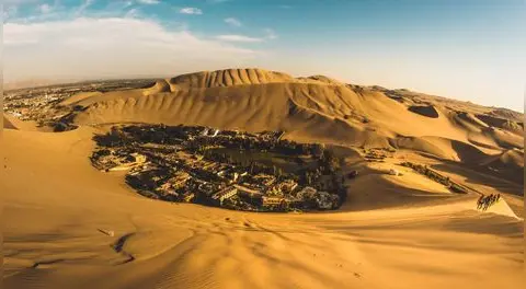 Oasis de Huacachina, un destino clave que cada vez recibe a más turistas