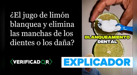 ¿El jugo de limón blanquea los dientes o los daña? Esto dice la ciencia y los expertos