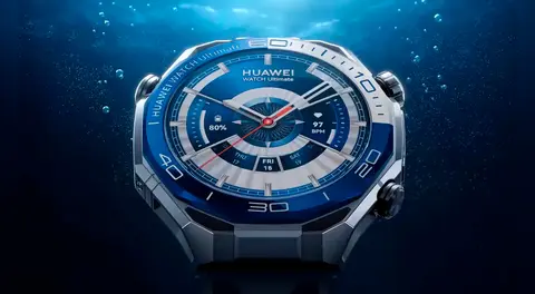 Lanzan el smartwatch más extremo: tecnología de submarinos, sumergible a 150 metros y utiliza eSIM