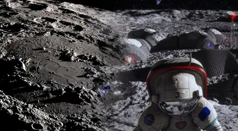 China descubre deslizamientos de tierra en la Luna: clave para elegir su base espacial en 2035