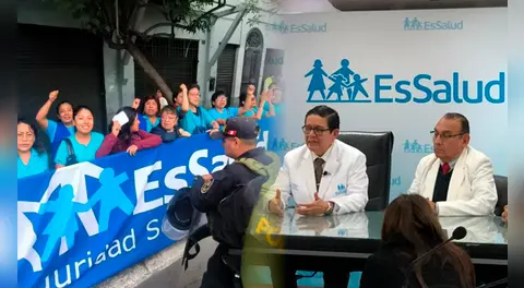 Huelga de trabajadores de EsSalud cumple dos semanas en medio de reclamos por falta de diálogo: ''Nadie puede amenazarnos''