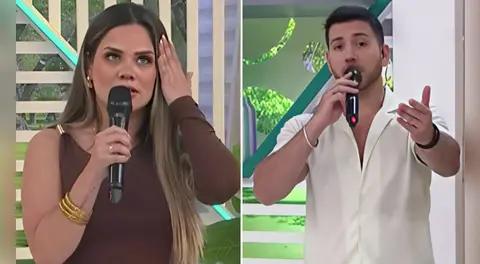Andrea San Martín pasa tenso momento con Jean Paul Santa María tras desatinado comentario en vivo: "Estás cometiendo un error"
