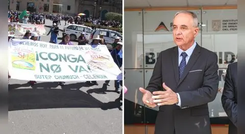 Conga no va: titular del Minem señala que proyecto minero no está en agenda del gobierno