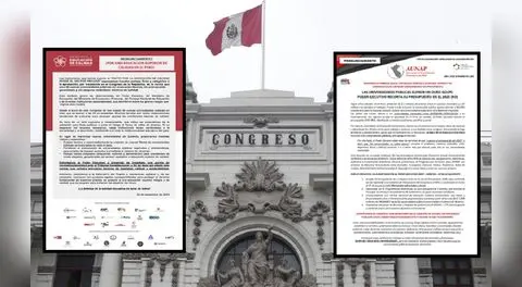 Instituciones y gremios empresariales piden al Ejecutivo acudir al TC por ley que crea 20 universidades al caballazo