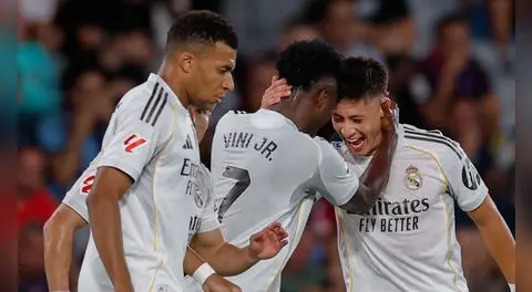 Real Madrid sigue imparable e imbatible: goleó 4-1 al Levante y es el único líder de LaLiga 2025-2026