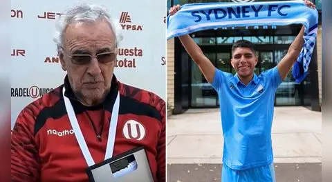 Jorge Fossati se pronunció sobre inesperado fichaje de Piero Quispe por Sydney FC de Australia