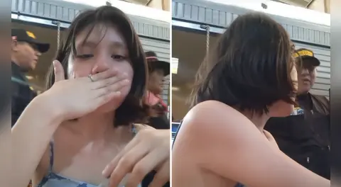Joven invita a comer a madre ambulante en un mercado, pero seguridad intenta retirarla: “Pídele para llevar y que se retire”