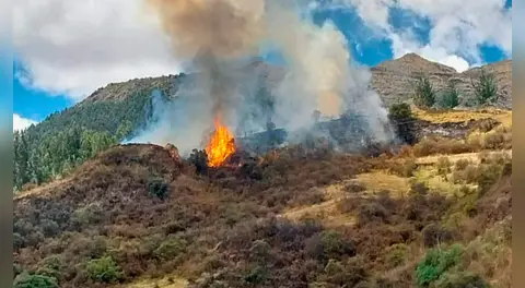 Incendios forestales cobran una nueva víctima en Cusco: adulto mayor murió al intentar proteger sus terrenos y animales