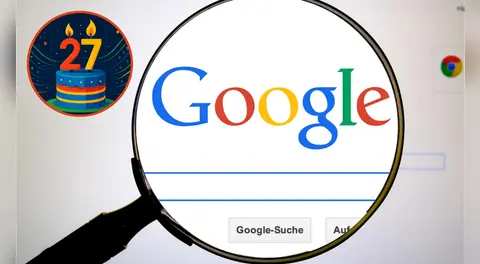 Google celebra su aniversario 27 con un Doodle vintage y presenta su innovador botón de búsqueda impulsado por IA