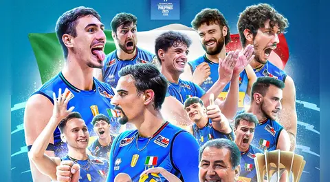 Italia venció 3-1 a Bulgaria y es el nuevo campeón del Mundial de Vóley Masculino 2025