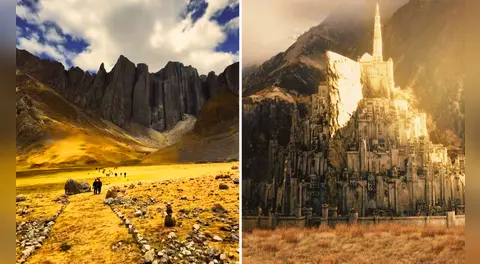 Peruano queda sorprendido al conocer el bosque de rocas de Vichaycocha: “Aquí se grabó el El Señor de los Anillos”