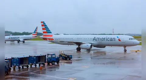 Encuentran a un hombre muerto en el tren de aterrizaje de un avión de American Airlines en Estados Unidos