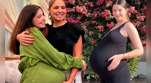 Doris Fundichely publica foto inédita de su embarazo y su pareja bromea: “Los quintillizos van a cumplir 2 años”