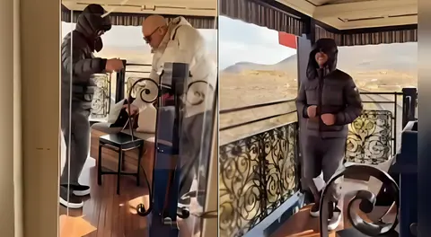 Gian Marco enseña a Luis Fonsi a bailar huayno en los Andes y el video ya es viral en redes sociales: ''Todo lo convierte en salsa''