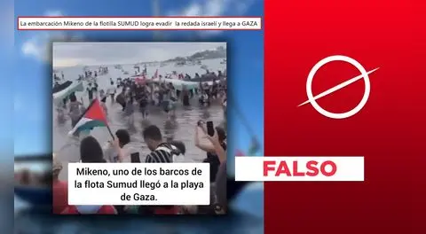 La flotilla 'Mikeno' de la misión Global Sumud no llegó a las costas de Gaza y tampoco evitó el bloqueo de Israel