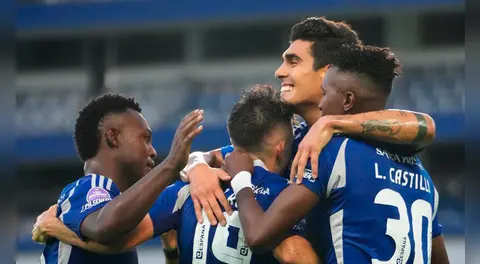 Emelec sin Christian Cueva ganó pese a la adversidad: venció 3-1 a Deportivo Cuenca por LaLigaPro de Ecuador