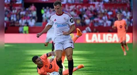 Barcelona cae en su visita al Sevilla y pierde la oportunidad de ser líder de LaLiga española