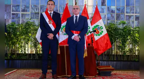 Gabinete de José Jerí: Ernesto Álvarez Miranda juró como primer ministro del gobierno