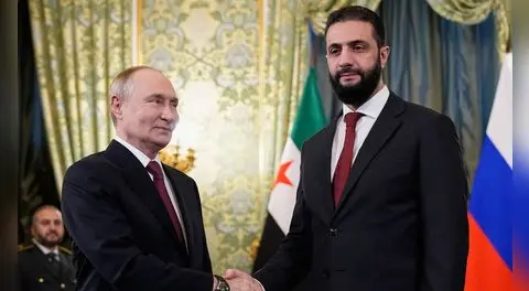 Presidente de Siria, Ahmed al Sharaa, pide a Vladimir Putin la entrega de Bashar al Asad refugiado en Moscú