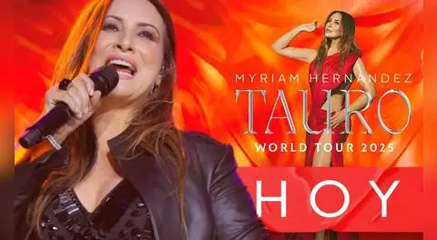 ¿A qué hora inician los conciertos de Myriam Hernández en Lima 2025?: apertura, accesos, setlist y todo sobre sus dos shows