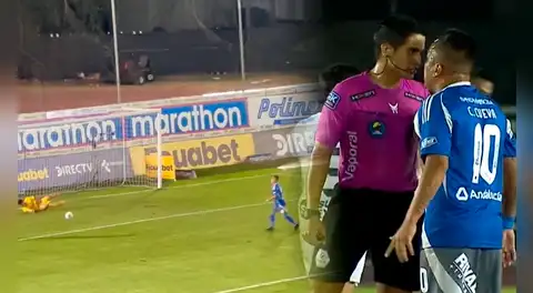 Christian Cueva tuvo partido para el olvido pese a clasificación de Emelec: 'pechó' al árbitro y falló un penal clave