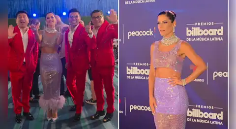 María Pía Copello se luce en la alfombra roja de los Premios Billboard y confiesa: “¡No puedo estar más feliz!”