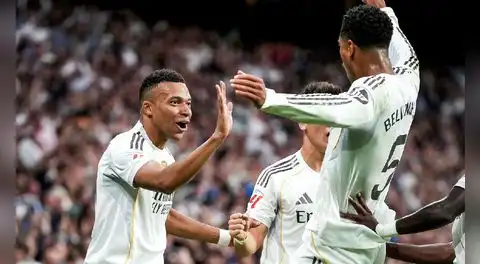 Real Madrid se llevó el superclásico español tras derrotar 2-1 al FC Barcelona con goles de Mbappé y Bellingham