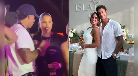 Hugo García, pareja de Isabella Ladera, se encontró con la exnovia de Beéle: modelo aclara que no hubo coqueteos