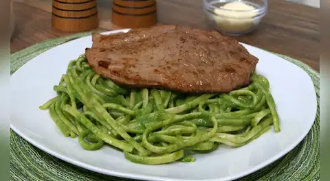 Menú del día: aprende a preparar Tallarines Verdes de la forma más fácil y en casa