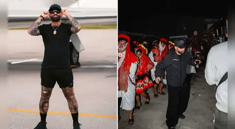 Reguetonero Arcángel arribó a Cusco y visitó Machu Picchu en su recorrido por las siete maravillas del mundo