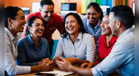 9 de cada 10 trabajadores peruanos sienten mayor compromiso con su empresa si tienen amigos en el trabajo