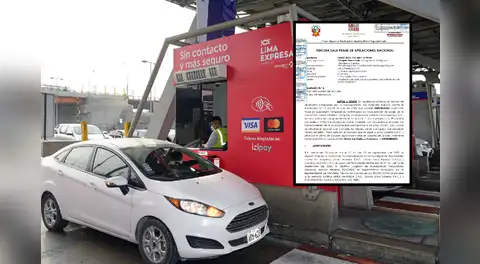 Suspensión temporal de los peajes de Línea Amarilla no procede: PJ declaró infundado el pedido fiscal