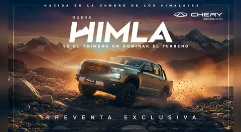 Chery inicia la preventa exclusiva de la nueva HIMLA: la pick up inspirada en la cumbre más alta del mundo