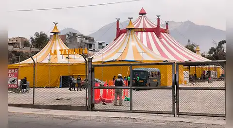 Detienen a 30 efectivos del Ejército que habrían utilizado recursos del Estado para desmontar un circo en Arequipa