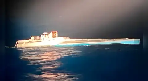 Portugal intercepta narcosubmarino con 1,7 toneladas de cocaína en el Atlántico central: cuatro fueron arrestadas