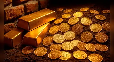 Francia: hombre descubre un increíble tesoro en su jardín mientras construía su piscina