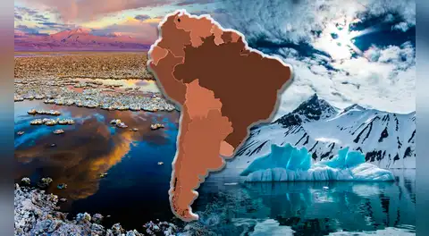 El país de América Latina con territorios en 3 continentes distintos y acceso a 3 océanos: su volcán es el más alto del mundo