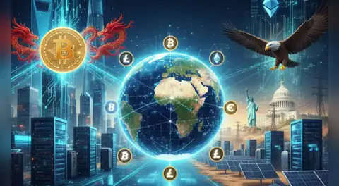 China y EE.UU. lideran la minería de criptomonedas mundial, un sector de US$2.750 millones que creció 75% en cinco años