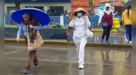 Friaje golpea el Perú: qué zonas serán las más afectadas con lluvias y vientos intensos, según senamhi